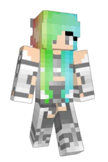 Gumboy Minecraft avatar full body