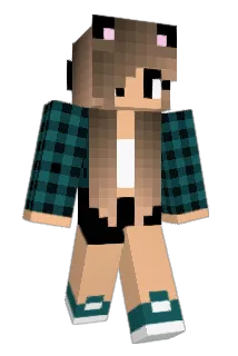 Gumbyhead Minecraft avatar full body