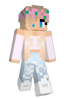 Gun_Girl Minecraft avatar full body