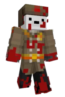 GunsNFlowers Minecraft avatar full body