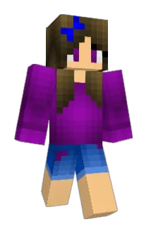 Gymstarflyer Minecraft avatar full body