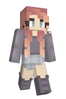 Gyselle Minecraft avatar full body