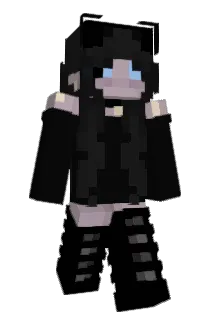 H3LLGlRL Minecraft avatar full body