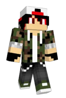 H3llStab Minecraft avatar full body