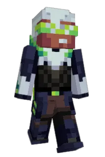H5Akaza Minecraft avatar full body
