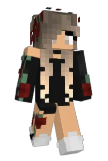 HADA110 Minecraft avatar full body