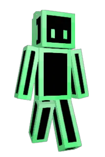 HAWblue Minecraft avatar full body