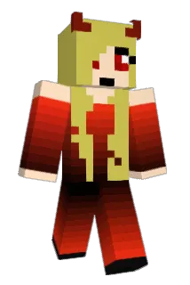 HELLGlRL Minecraft avatar full body