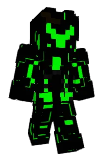 HELLHEKER Minecraft avatar full body