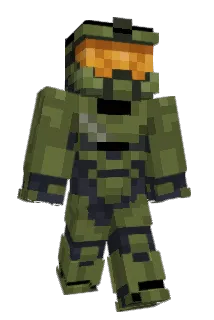 HELM_05 Minecraft avatar full body