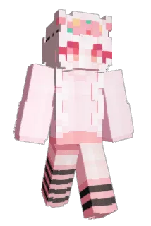 HEROINE0328 Minecraft avatar full body