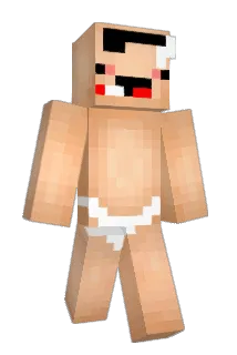 HG6RFU8 Minecraft avatar full body