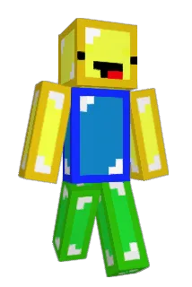 HH1129 Minecraft avatar full body