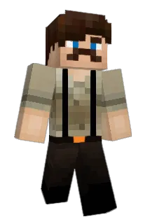 HPEV_aquatic Minecraft avatar full body