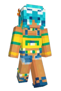 HT67RTJ Minecraft avatar full body