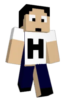 HTG0001 Minecraft avatar full body
