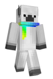 HTMLCSS Minecraft avatar full body