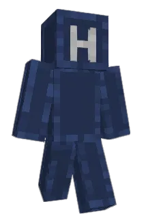 HXNR Minecraft avatar full body