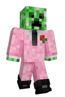 HY_pink Minecraft avatar full body