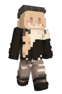 Ha1redZ Minecraft avatar full body