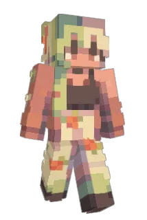 Haaarde Minecraft avatar full body