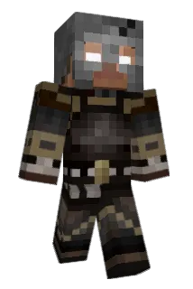 Haarbard Minecraft avatar full body