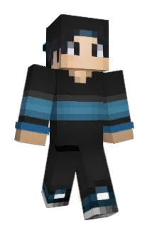 Hacess Minecraft avatar full body