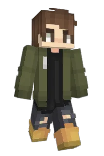HackerB1 Minecraft avatar full body