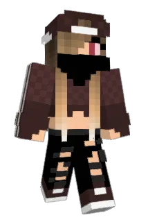 HackerGurl1234 Minecraft avatar full body