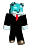 HadesRed Minecraft avatar full body