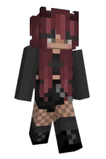 Haematodipsia Minecraft avatar full body