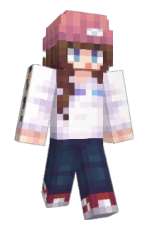 Haerin Minecraft avatar full body
