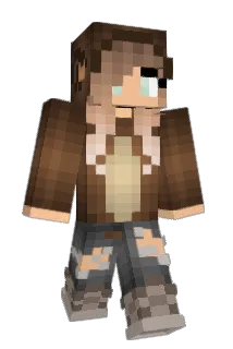 HairedMonkey Minecraft avatar full body