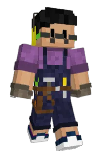 HaizekZX Minecraft avatar full body