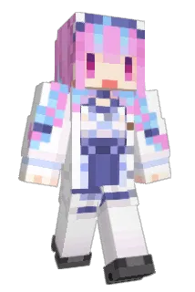 HajimeKouta Minecraft avatar full body