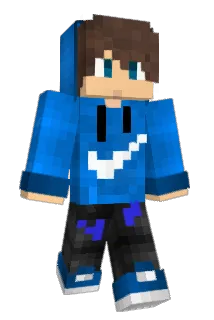 HakiSky Minecraft avatar full body