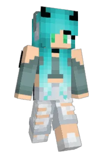Hakkeflummy Minecraft avatar full body