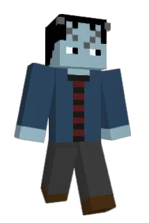Haku_ice Minecraft avatar full body