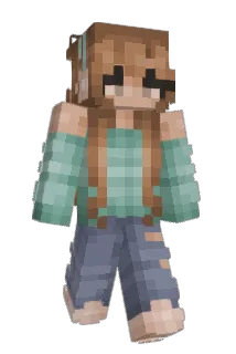 Haleyheree Minecraft avatar full body