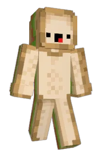 HalfBaked_Hero Minecraft avatar full body