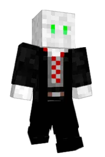 HalfBot Minecraft avatar full body