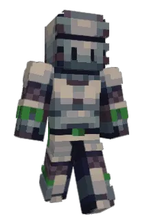Halidrax Minecraft avatar full body