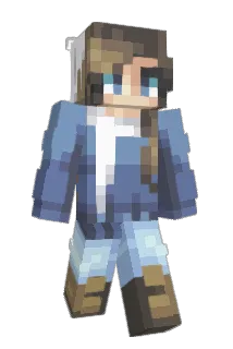 HallieGal Minecraft avatar full body