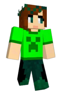 Halliemelon Minecraft avatar full body