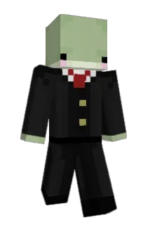 Hallowuette Minecraft avatar full body