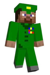 Halmet Minecraft avatar full body