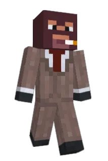 Hamania Minecraft avatar full body