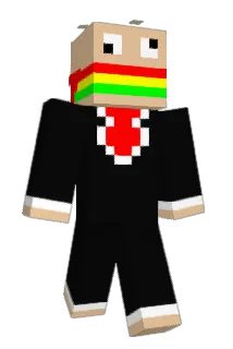 Hamburgerman554 Minecraft avatar full body