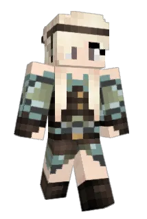 Hamilty Minecraft avatar full body