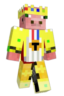 Hampetheking1 Minecraft avatar full body
